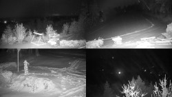 Sdružený snímek okolí chaty Myslivna