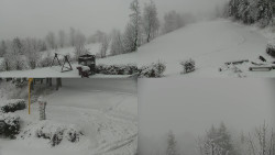 Sdružený snímek okolí chaty Myslivna