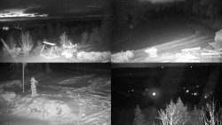 Sdružený snímek okolí chaty Myslivna