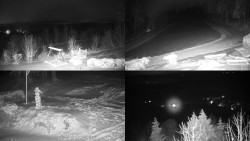 Sdružený snímek okolí chaty Myslivna