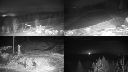 Sdružený snímek okolí chaty Myslivna