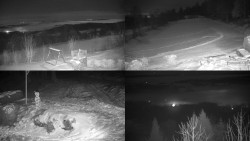 Sdružený snímek okolí chaty Myslivna