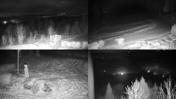 Sdružený snímek okolí chaty Myslivna