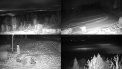 Sdružený snímek okolí chaty Myslivna