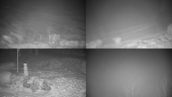 Sdružený snímek okolí chaty Myslivna