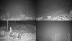 Sdružený snímek okolí chaty Myslivna