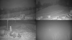 Sdružený snímek okolí chaty Myslivna