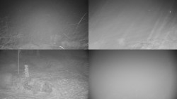 Sdružený snímek okolí chaty Myslivna