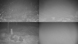 Sdružený snímek okolí chaty Myslivna