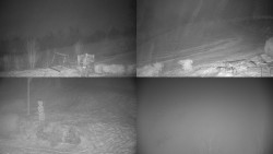 Sdružený snímek okolí chaty Myslivna