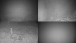 Sdružený snímek okolí chaty Myslivna