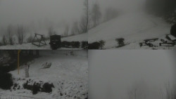 Sdružený snímek okolí chaty Myslivna