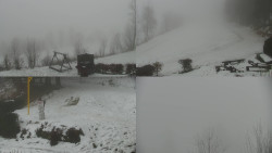 Sdružený snímek okolí chaty Myslivna