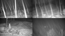 Sdružený snímek okolí chaty Myslivna