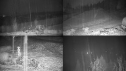 Sdružený snímek okolí chaty Myslivna