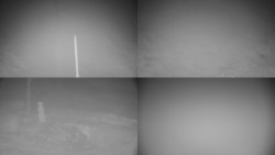 Sdružený snímek okolí chaty Myslivna