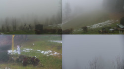 Sdružený snímek okolí chaty Myslivna