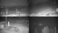 Sdružený snímek okolí chaty Myslivna