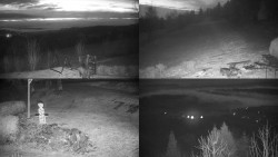 Sdružený snímek okolí chaty Myslivna