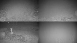 Sdružený snímek okolí chaty Myslivna