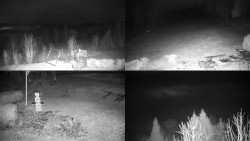 Sdružený snímek okolí chaty Myslivna