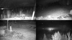 Sdružený snímek okolí chaty Myslivna