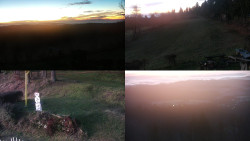 Sdružený snímek okolí chaty Myslivna