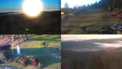 Sdružený snímek okolí chaty Myslivna