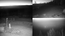 Sdružený snímek okolí chaty Myslivna