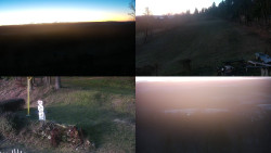 Sdružený snímek okolí chaty Myslivna