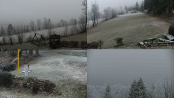 Sdružený snímek okolí chaty Myslivna