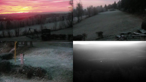 Chata Myslivna SKP Olomouc - Sdružený snímek okolí chaty Myslivna - 17.12.2025 v 07:01 Chata Myslivna SKP Olomouc - Sdružený snímek okolí chaty Myslivna - 17.12.2025 v 07:01