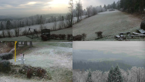 Chata Myslivna SKP Olomouc - Sdružený snímek okolí chaty Myslivna - 17.12.2025 v 09:31 Chata Myslivna SKP Olomouc - Sdružený snímek okolí chaty Myslivna - 17.12.2025 v 09:31