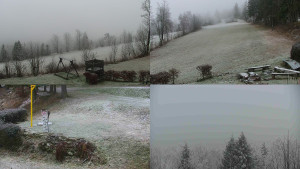 Chata Myslivna SKP Olomouc - Sdružený snímek okolí chaty Myslivna - 17.12.2025 v 11:31 Chata Myslivna SKP Olomouc - Sdružený snímek okolí chaty Myslivna - 17.12.2025 v 11:31