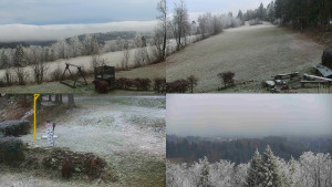 Chata Myslivna SKP Olomouc - Sdružený snímek okolí chaty Myslivna - 17.12.2025 v 15:01 Chata Myslivna SKP Olomouc - Sdružený snímek okolí chaty Myslivna - 17.12.2025 v 15:01