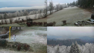 Chata Myslivna SKP Olomouc - Sdružený snímek okolí chaty Myslivna - 17.12.2025 v 15:31 Chata Myslivna SKP Olomouc - Sdružený snímek okolí chaty Myslivna - 17.12.2025 v 15:31