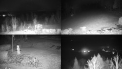 Sdružený snímek okolí chaty Myslivna