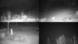 Sdružený snímek okolí chaty Myslivna