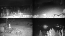 Sdružený snímek okolí chaty Myslivna