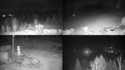 Sdružený snímek okolí chaty Myslivna