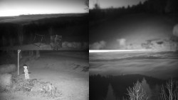 Sdružený snímek okolí chaty Myslivna