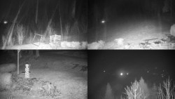 Sdružený snímek okolí chaty Myslivna