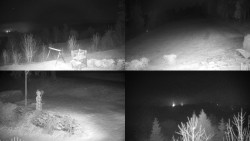 Sdružený snímek okolí chaty Myslivna