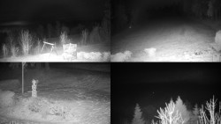 Sdružený snímek okolí chaty Myslivna