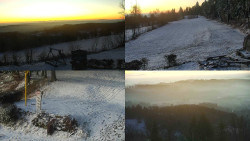 Sdružený snímek okolí chaty Myslivna