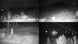 Sdružený snímek okolí chaty Myslivna