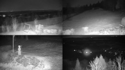 Sdružený snímek okolí chaty Myslivna