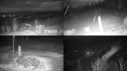 Sdružený snímek okolí chaty Myslivna