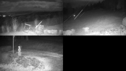 Sdružený snímek okolí chaty Myslivna