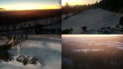 Sdružený snímek okolí chaty Myslivna